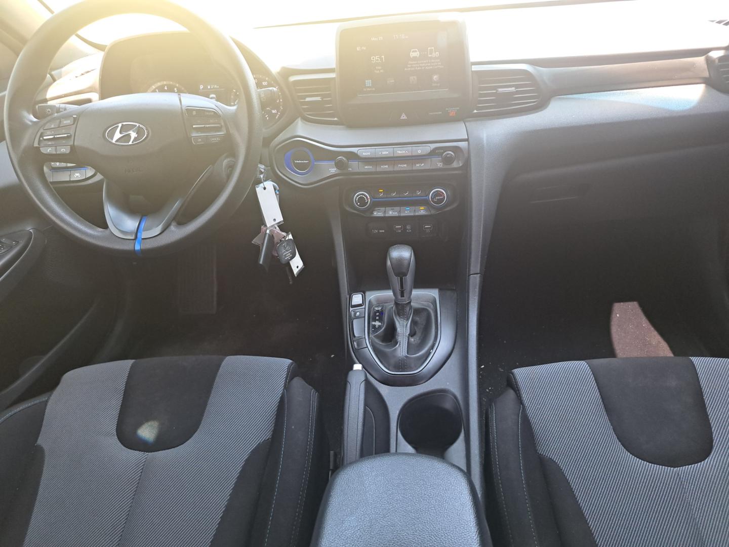 2019 Grey Hyundai Veloster 2.0 6A (KMHTG6AFXKU) with an 2.0L L4 DOHC 16V engine, 6A transmission, located at 1181 Aurora Rd, Melbourne, FL, 32935, (321) 241-1100, 28.132914, -80.639175 - Photo#3